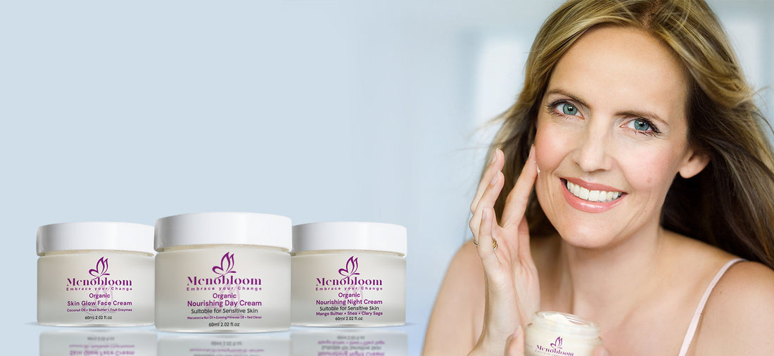 Essential skincare routine for dry menopausal skin