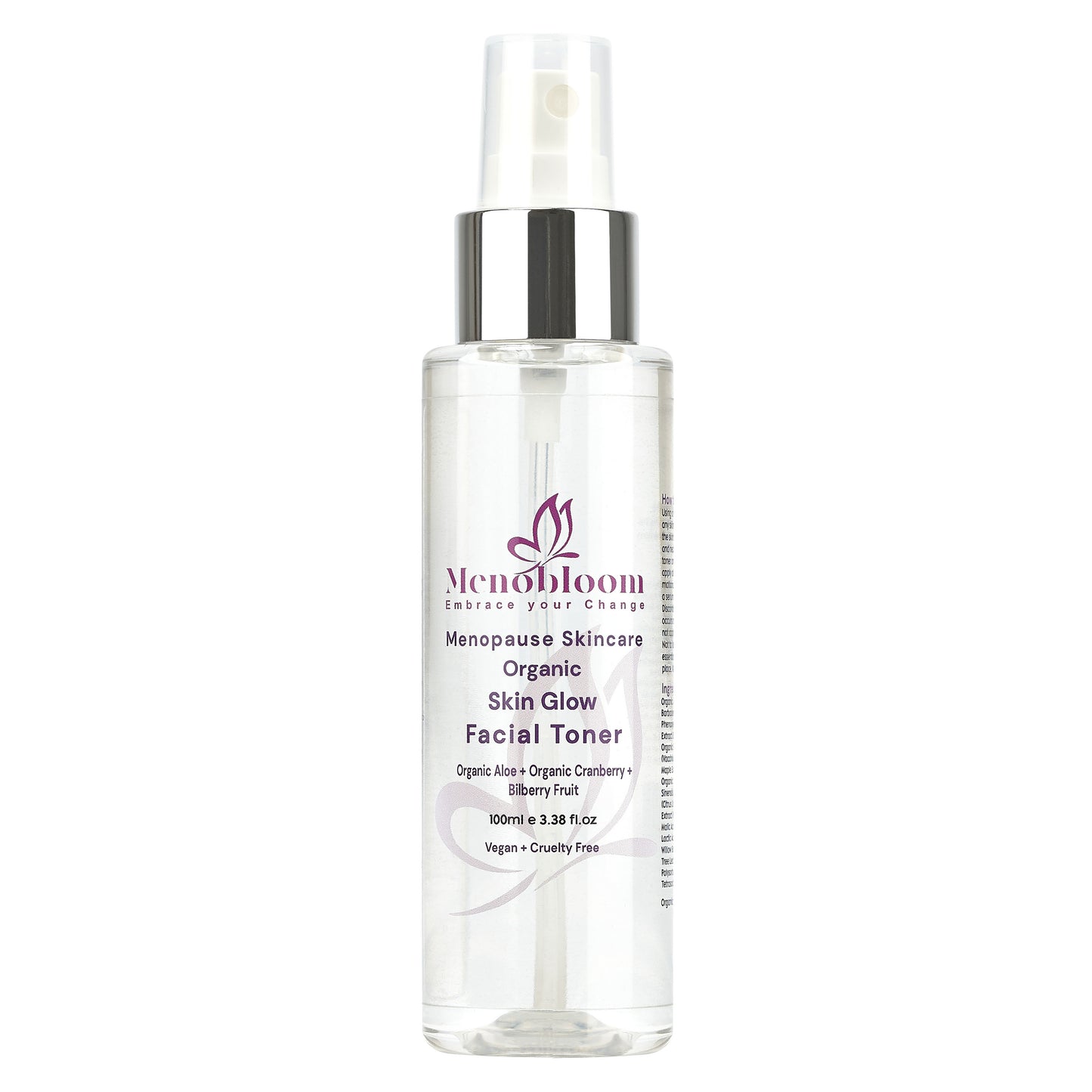 Menopause Skincare Skin Glow Facial Toner – Refresh, Brighten & Revive Complexion