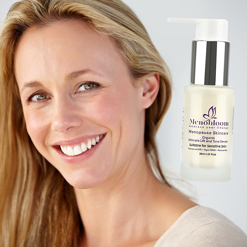 Menopause Organic Collagen Lift and Tone Face Serum - Menobloom