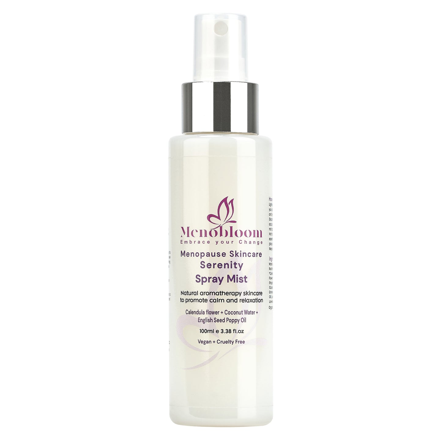 Serenity Organic Calm and Sleep Spray Mist - Menobloom