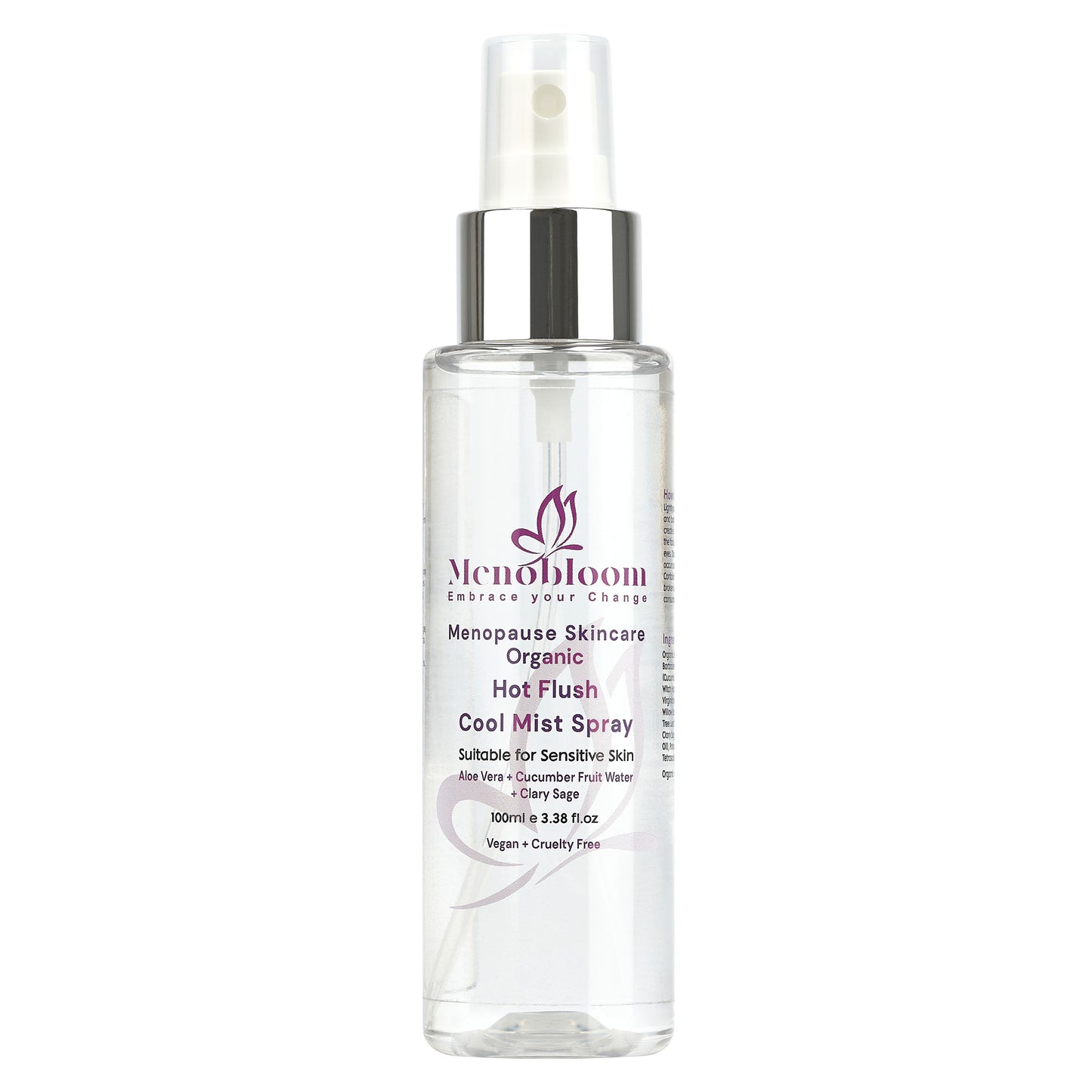 Organic Cooling Face & Body Spray - Menobloom