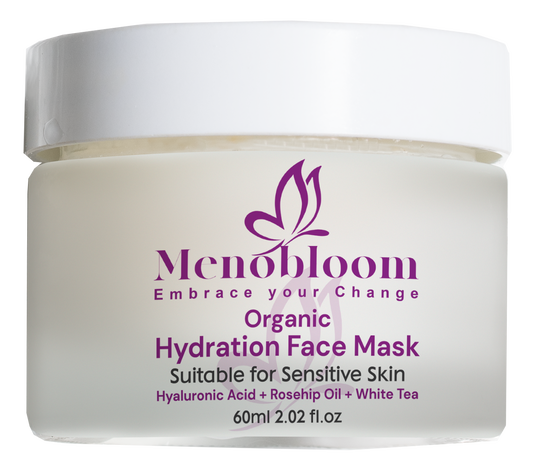 Menopause Skincare Organic Super Hydration Face Mask - Menobloom