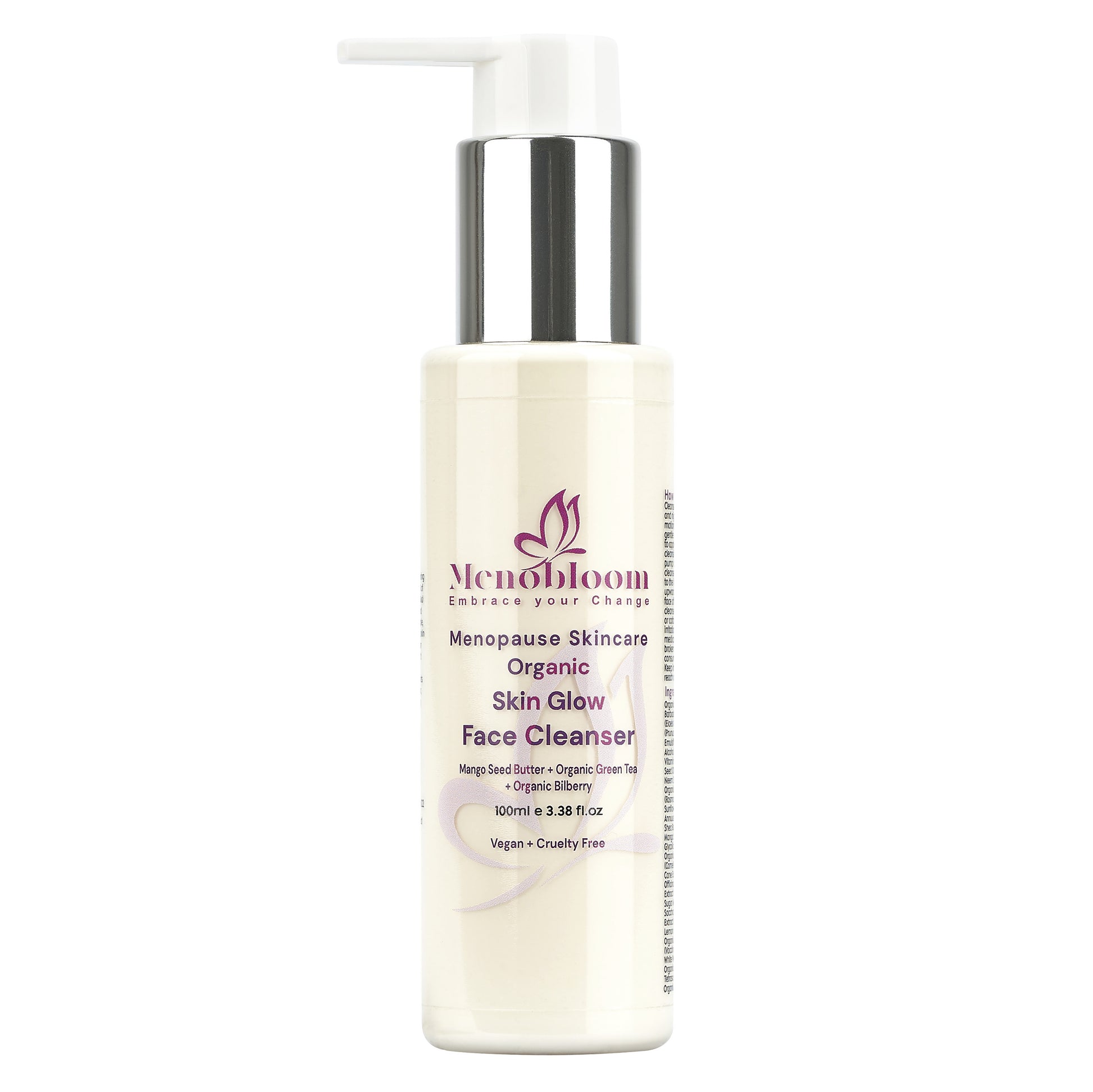 Menopause Skincare Skin Glow Face Cleanser - Menobloom