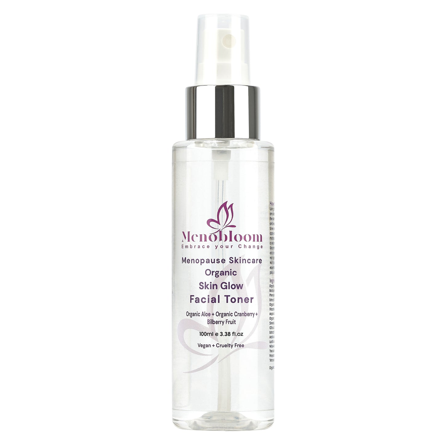 Menopause Skincare Skin Glow Facial Toner - Menobloom