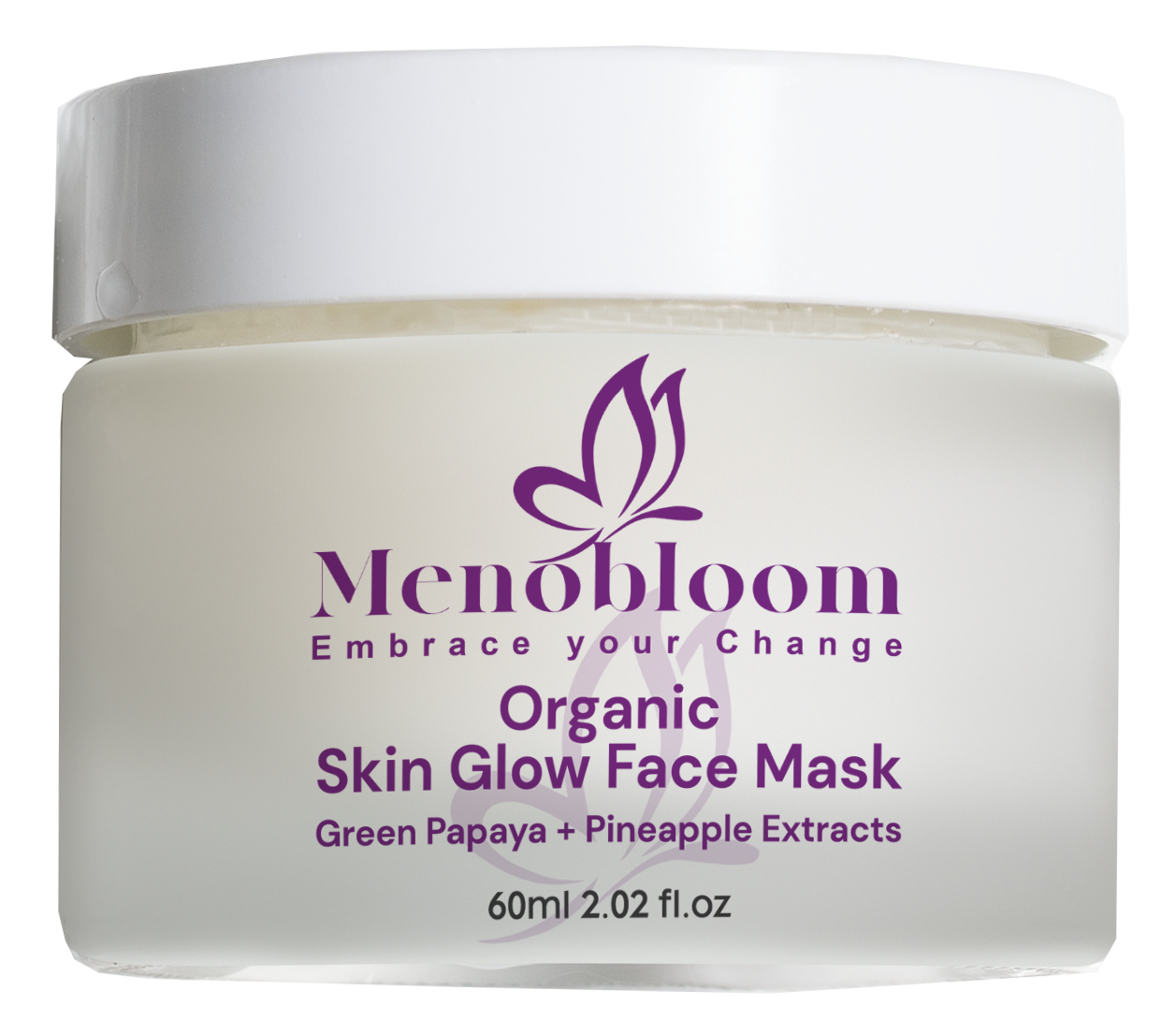 Menopause Skincare Organic Skin Glow Face Mask - Menobloom