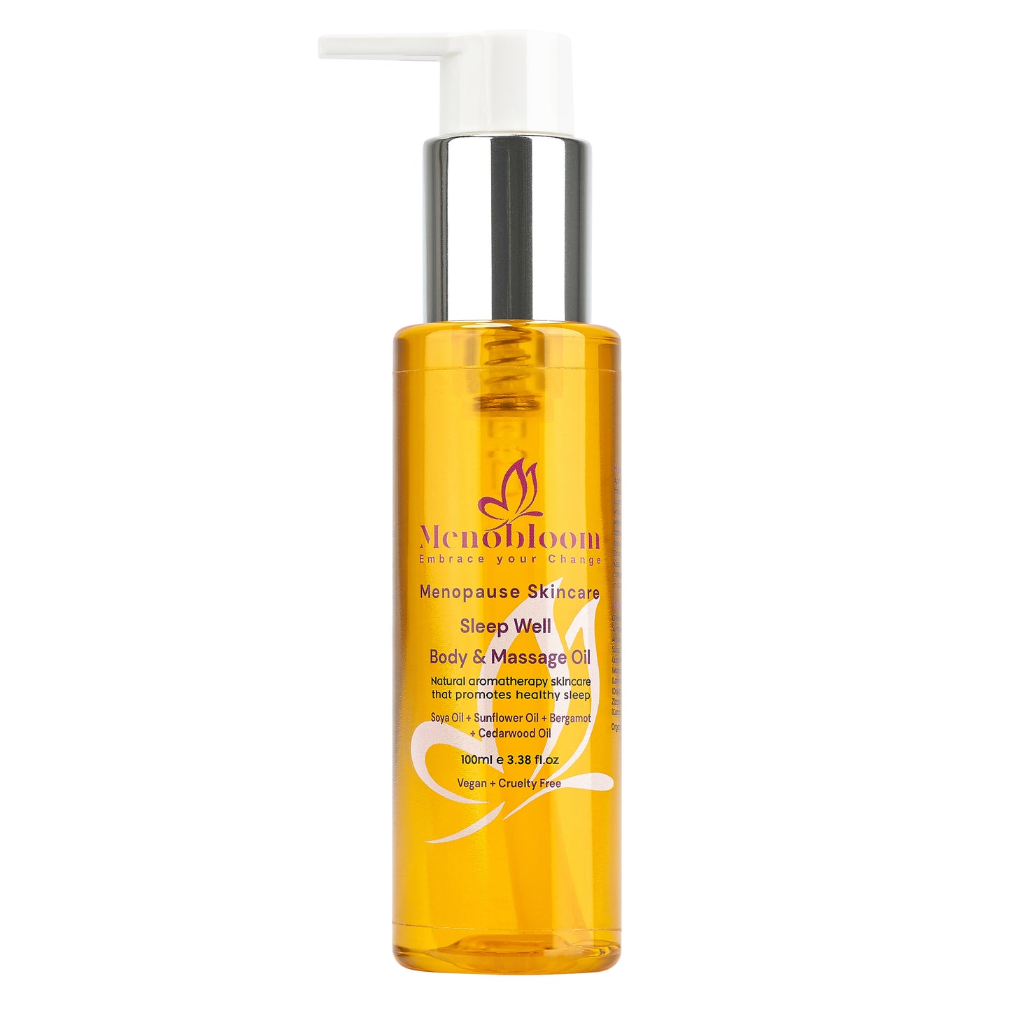 Menopause Skincare Sleep Well Body and Massage Oil - Menobloom