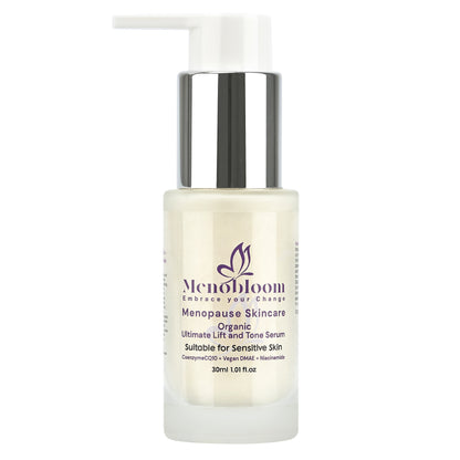 Menopause Organic Collagen Lift and Tone Face Serum - Menobloom